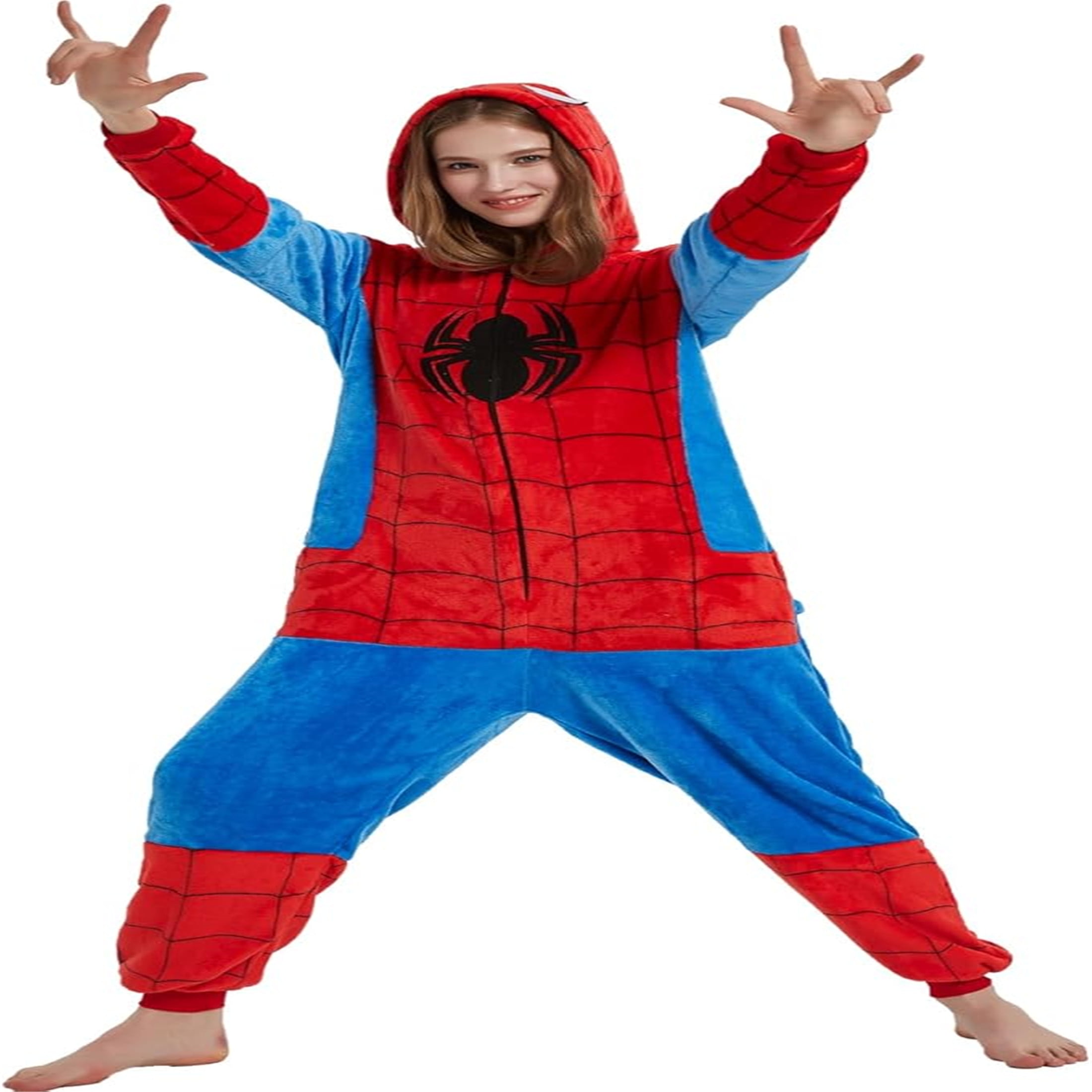 Unisex Children Pajamas Halloween Christmas Kids Onesie Cosplay Cartoon Pjs Teens Party Jumpsuits