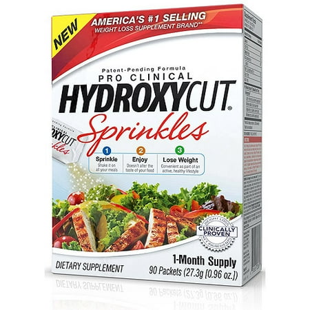 Hydroxycut Pro Clinical Sprinkles Dietary Supplement, 90 count, 0.96 oz