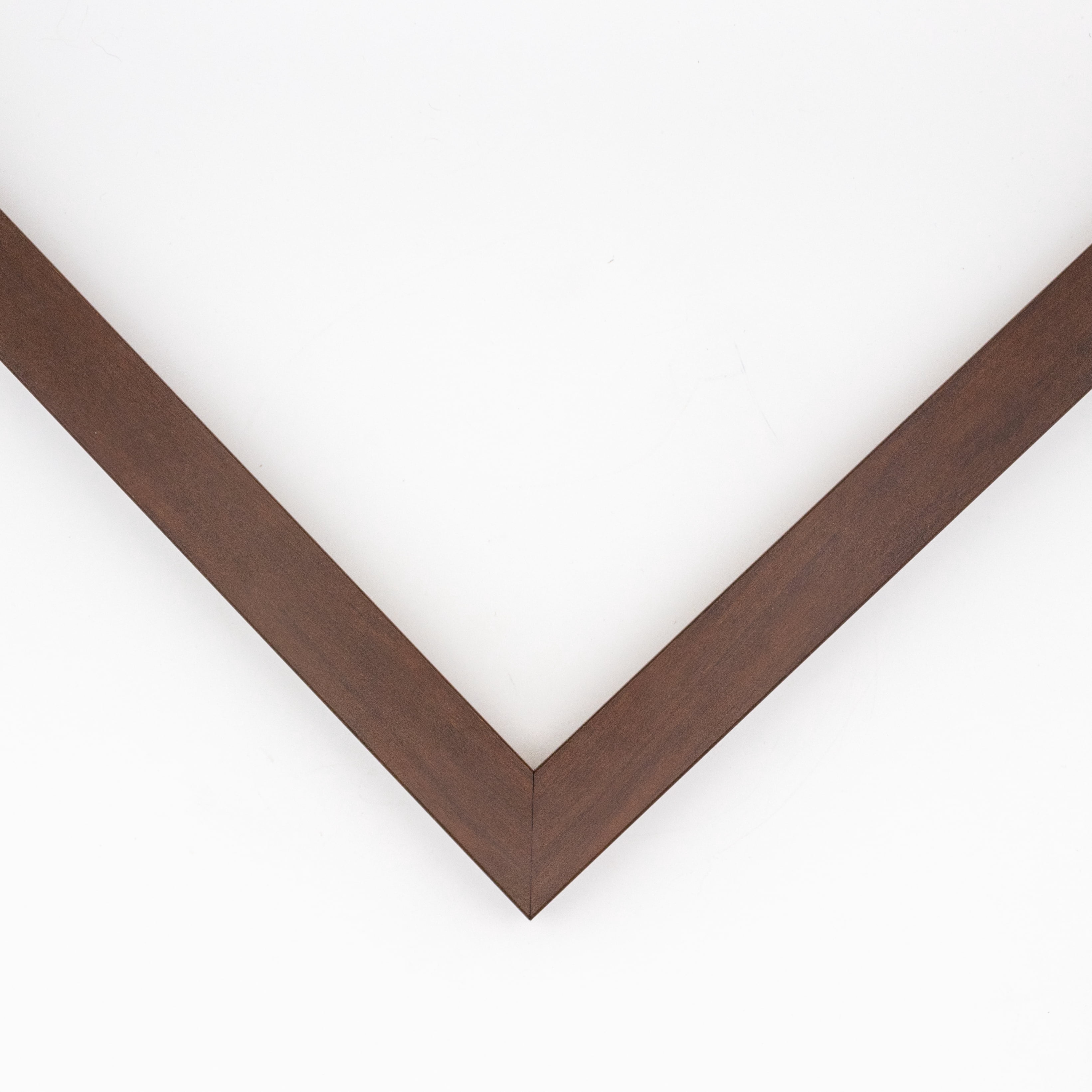 18x24 Flat Dark Brown Wood Frame - "The Edge" Medium - Great for Posters, Photos, Art Prints,