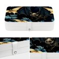 thumbnail image 4 of Bats Jewelry Organizer Travel Organizer Display Case - PU Leather with Removable Compartment, Portable, 4 of 6