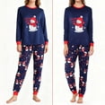 thumbnail image 5 of Couple Christmas Pajamas Adults Santa Christmas Long Sleepwear Matching Christmas Pyjamas for Men Women, 5 of 5