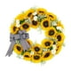 thumbnail image 1 of de flores artificiales de primavera y verano para delantera de flores con lazo para Decoración, 1 of 9
