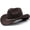 Coffee, variant on Kids Western Cowboy Hat for Children or Style Hat for Boys and Girls Sun Adjustable Fit Easy Care Baby Toddler Headwear for Everyday Adventures Army Green One Size