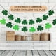 thumbnail image 3 of Inteprter St Patricks Day Banner Prop Ornamento colgante Festivales de interior Adorno Simple DIY Escena Trébol Guirnalda para diseño Type3 NO3 Inteprter HA059269-02, 3 of 6