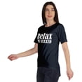 thumbnail image 4 of Inkmeso T-shirt en Coton Col Rond Drôle Pro-Vaccin pour Femmes, 4 of 8
