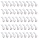 thumbnail image 1 of 50 ganchos conectores para perchas, clips extensores para ganchos de perchas en cascada, ganchos de conexión., 1 of 6