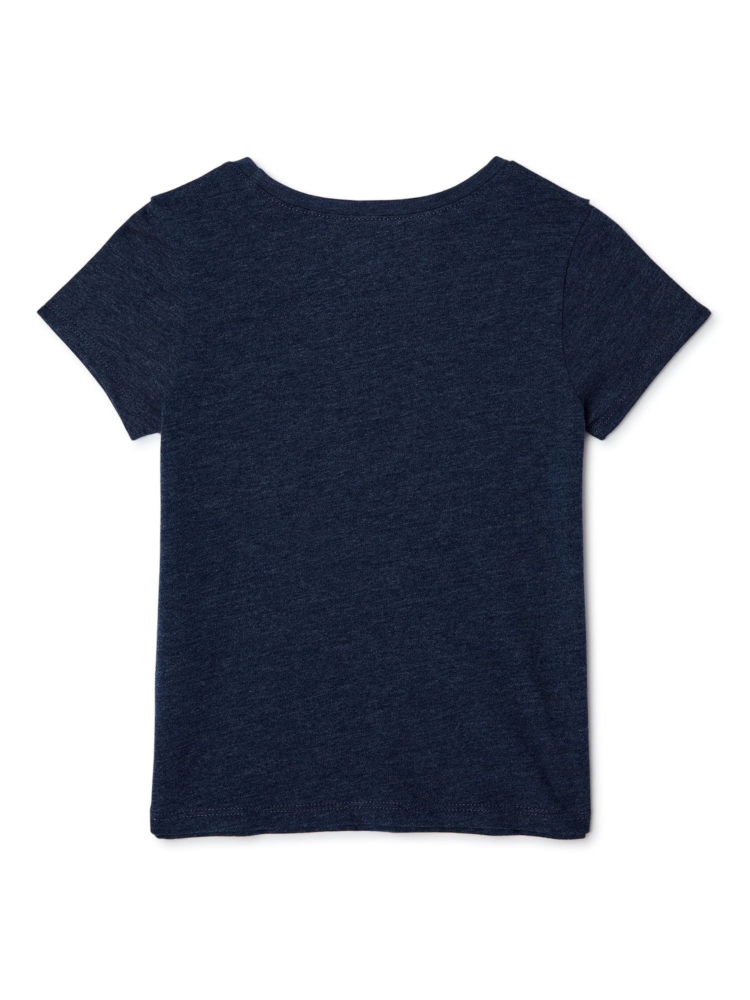 Garanimals Toddler Girls' Heart Rows Short Sleeve T-Shirt