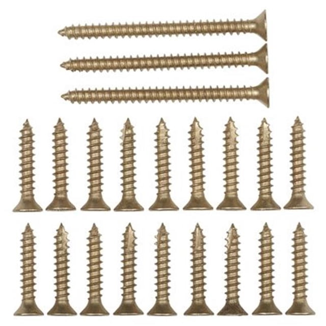 Spectrum Brands National Manufacturing HHI 208650 Vis de Charnière de Porte, Laiton Satiné
