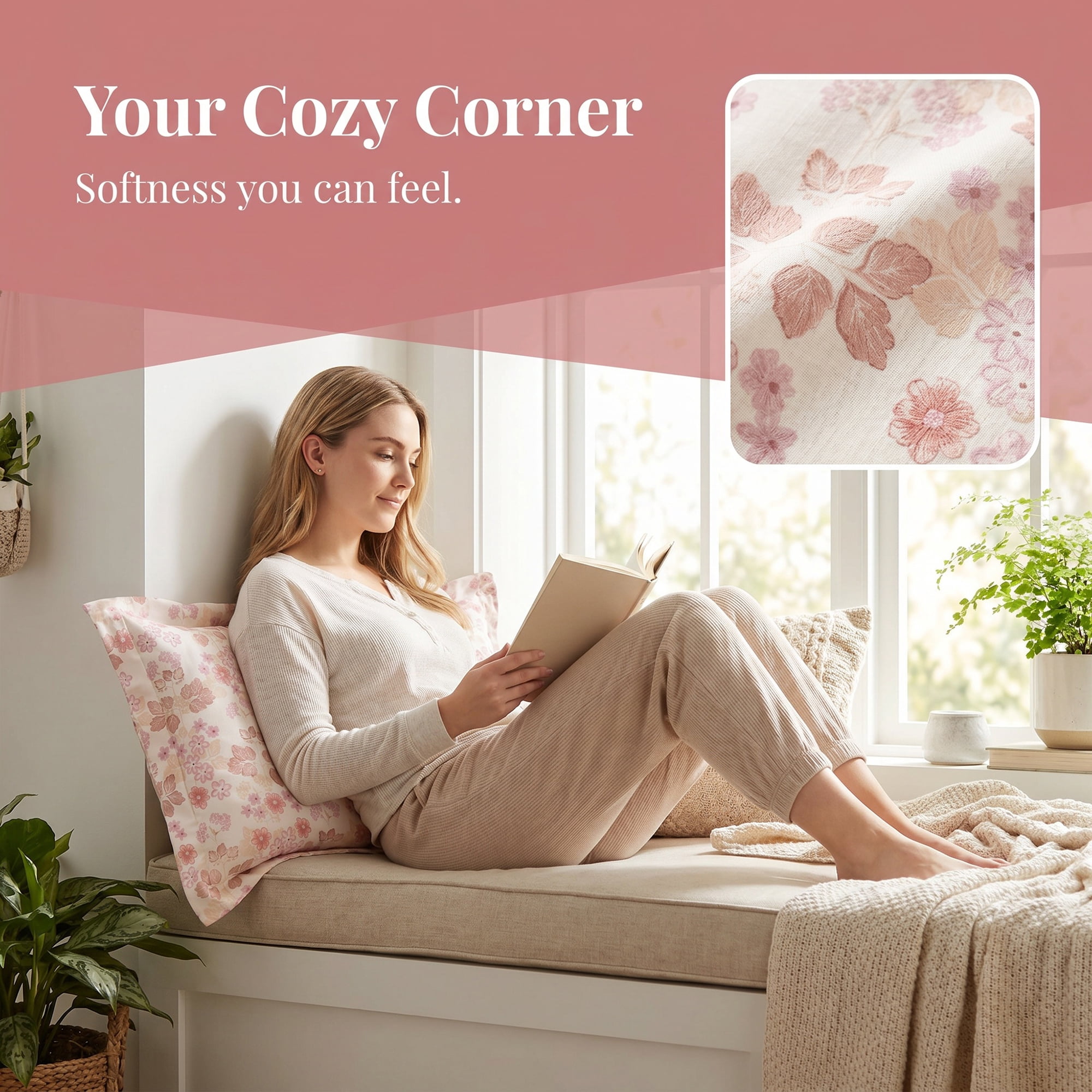 Unique Bargains 2Pcs Cotton Smooth Cooling Bedding Pillowcase Queen Color B