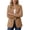 Khaki, variant on Women's Blazer Long-Sleeve Spring Jacket Office Business Work Jacket(XL,White)