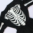 thumbnail image 5 of EnJoCho Girls Glow-in-the-Dark Skeleton Dress - Spoo𝗄y Halloween Par𝗍y Outfit for Kids & Cos-play Dress-Up, 5 of 6