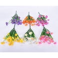 thumbnail image 3 of Cosmug Artificial Daisy Wildflowers Bouquet Realistic Plastic Faux Flowers for Indoor Outdoor Garden Decor Wedding Home Vase Arrangement Spring Floral Decoration 1 Artificial Flower, 3 of 9