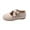 White, variant on GiLiling Girls Mary Jane Dress Shoes, Double Buckle Strap Flats with Soft Rubber Sole, Closed-Toe PU Leather Oxfords for Uniforms Performances Everyday Wear (Brown, 12-18 Months)
