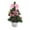 Pink, variant on Gallickan Mini Christmas Tree, Small Tabletop Decor, Christmas Wreath Set, Household Holiday Ornaments, for Desktop Display and Festive Home Decor, Pink
