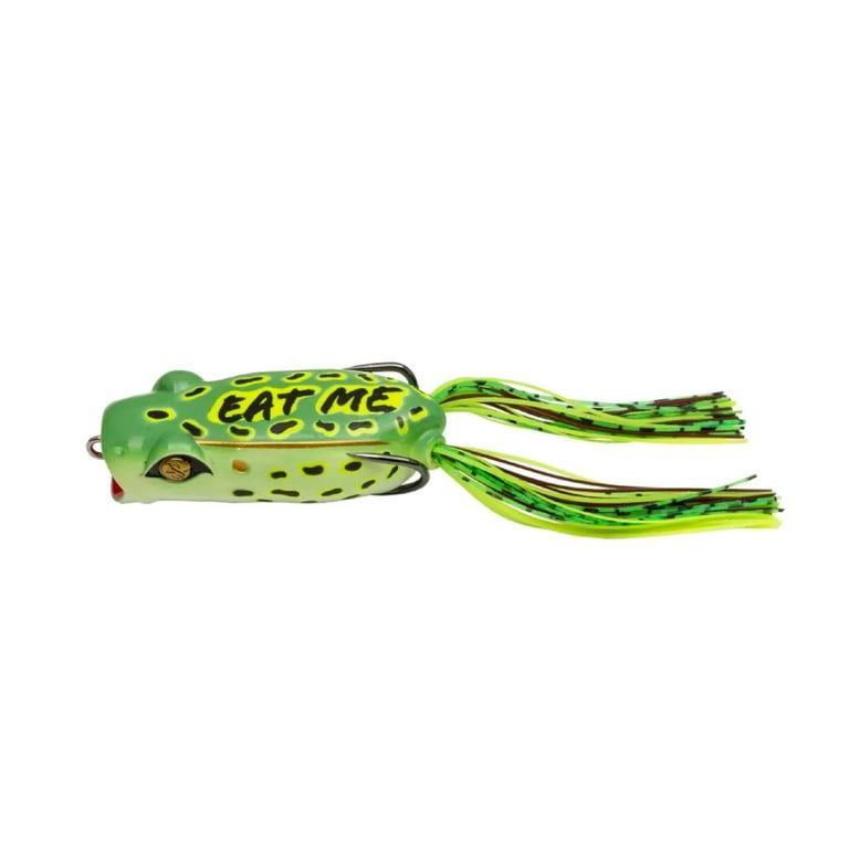 Googan Squad Poppin' Filthy Frog Leopard Frog Topwater 2 1/2 5/8 oz 1pack  