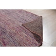 thumbnail image 4 of EORC MT889RD8X10 Hand-Knotted Natural Silk Natural Silk Grass Design Rug, 8' x 10', Red Mix Area Rug, 4 of 5