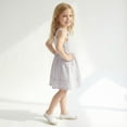 thumbnail image 2 of Sperry Striped Faux Linen Dress with Bag Charm (Girls), 2 Piece Set, Sizes 4-10, 2 of 8