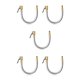 thumbnail image 1 of Riwesomey Vástago de válvula de camión universal Kits de inflador de aire de conexión rápida Rosca de extensión Adaptador desinflado Type2 NO2, 1 of 6