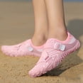 thumbnail image 4 of Water Shoes for Women Men Barefoot Aqua Yoga Socks Quick Dry Lightweight Beach Surfing Outdoor Sports Slip On Wading Shoes Pink 39, 4 of 9