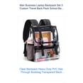 thumbnail image 2 of TLB Tinted Clear LED/PVC PBP Catch Backpack, 2 of 3