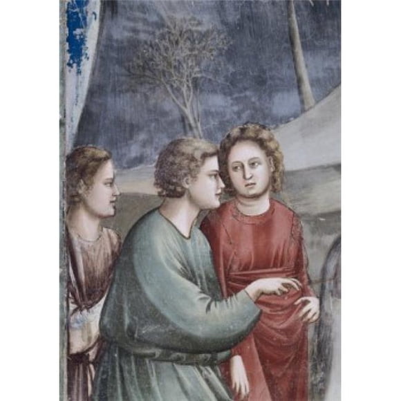 Posterazzi SAL263402 Flight Into Egypt Detail 1303-1305 Giotto Ca1266-1337 Italian Fresco Capella degli Scrovegni Padua Italy Poster Print - 18 x 24 in.