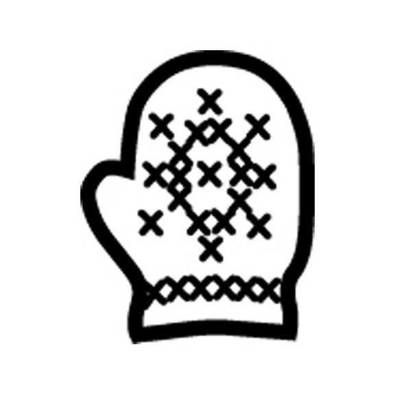SHAPES ETC. Incentive Stamp - Mitten