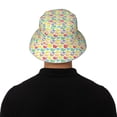 thumbnail image 5 of Xecao Colorful Snails Print Men and Women Night Reflective Hat Runner Cap Visor Bucket Hat Boonie Cap, 5 of 6