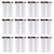 thumbnail image 1 of EeaseMX 12 hojas de pegatinas para tatuajes de cejas, transferencias de cejas, pegatinas para dar forma, 1 of 7