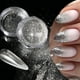 thumbnail image 2 of Uñas En Polvo Con Purpurina De Plata Lentejuelas Irregulares Decoración De Arte De Gao Jinjia unisex, 2 of 2