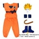 thumbnail image 1 of Halloween Cosplay Disfraces Dragon Ball Z Trajes Son Goku Día De Los Niños Carnaval Fiesta Anime Peluca Disfraz Para Adultos, 1 of 4
