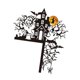 thumbnail image 3 of Adhesivo de pared de Halloween, vinilo decorativo de PVC removible e impermeable Estilo B, 3 of 9