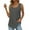 Z2-Grey, variant on Duoif Summer Tank Tops for Women 2025 Loose Fit Pleated Square Neck Sleeveless Shirt Curved Flowy Vest Basic Cotton Tee Ladies Tops and Blouses Light Blue L
