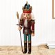 thumbnail image 1 of Cascanueces muñeca estilo Vintage artesanía Navidad figuras juguete decoración del hogar Lanza Salvador Dali soldado cascanueces, 1 of 10