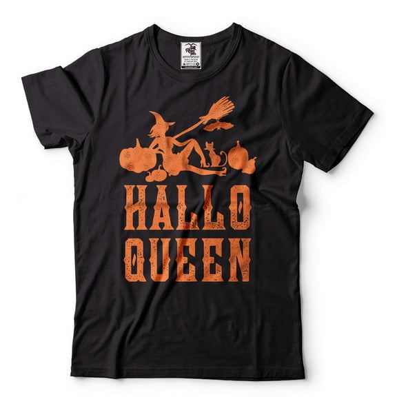Funny Witch Shirt Halloween Witch Shirts Hallo Queen Shirt Halloween Costume Gift For Women