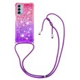 thumbnail image 1 of Funda para OnePlus Nord N200 5G Brillantina Líquida Divertida Reluciente y con Cristales en Movimiento Cuerpo Cruzado con Cordón Ajustable, 1 of 5