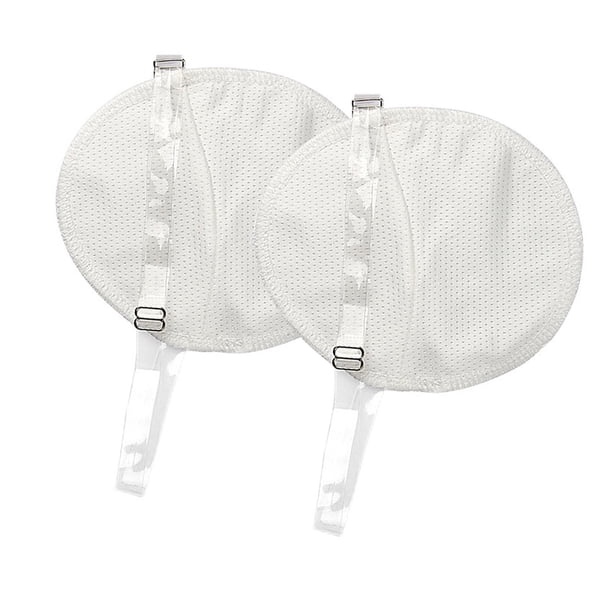 2 almohadillas para axilas, invisibles, cómodas y transpirables, lavables y absorbentes del sudor para hombres y mujeres.