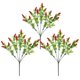 thumbnail image 4 of Faux Pepper Bouquet Decorative Artificial Chili for 3Pcs Stems, 4 of 4