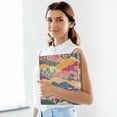 thumbnail image 6 of FORMRS 3 Ring Binder with Pockets 1.5" D-Rings Clip Board 200 Sheets Capacity, Green Floral Wave, 6 of 8