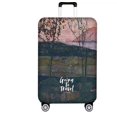 thumbnail image 4 of Funda protectora para equipaje de viaje, resistente al polvo, con cremallera, adecuada para maletas de 18 a 32 pulgadas, funda protectora para carrito, accesorios de viaje, 4 of 4