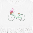 thumbnail image 4 of Inktastic Floral Bike Girls Toddler Dress, 4 of 5