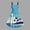 Sky Blue, variant on Vetsdori Tank Mini Dresses for Women Holiday Graphic Slip Dress Beach Summer Sleeveless,Sundress Boat Neck Ladies Dress Lightweight