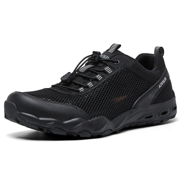 Zapatillas acuáticas AIVEJE Summer Sports para hombre Senderismo Trail 8 negras