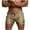 Khaki, variant on Man Shorts Men Casual Faddish Solid Shorts With Pocket Zipper Elastic Waist Short Pants Outdoor Sweatpants Orange XXL