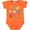 Orange, variant on Inktastic Wild Flower Chart Boys or Girls Baby Bodysuit