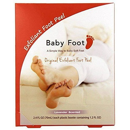 - Baby Foot Deep Exfoliation for Feet peel, lavender scented, 2.4 fl. oz.