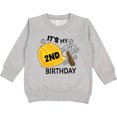 thumbnail image 2 of Inktastic Its My 2nd Birthday with Construction Tools Toddler Sweatshirt, 2 of 4