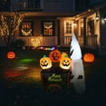 thumbnail image 3 of Inflatable Ghost Push Pumpkin Cart Decoration Halloween Inflatable Ghost Decor;, 3 of 8