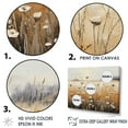 thumbnail image 3 of Designart "Magical Minimalist Meadow II" Meadow Floater Framed Wall Art Living Room, 3 of 5