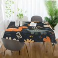 thumbnail image 3 of Yayeee Tablecloths 60" x 60" Rectangle Wrinkle Resistant Party Table Cover, Cartoon Dinosaur, 3 of 8