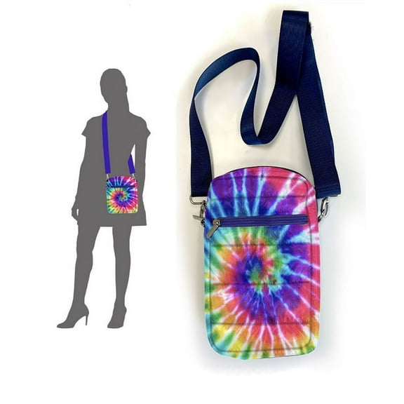 Top Trenz Spiral Tie-Dye Crossbody Bag